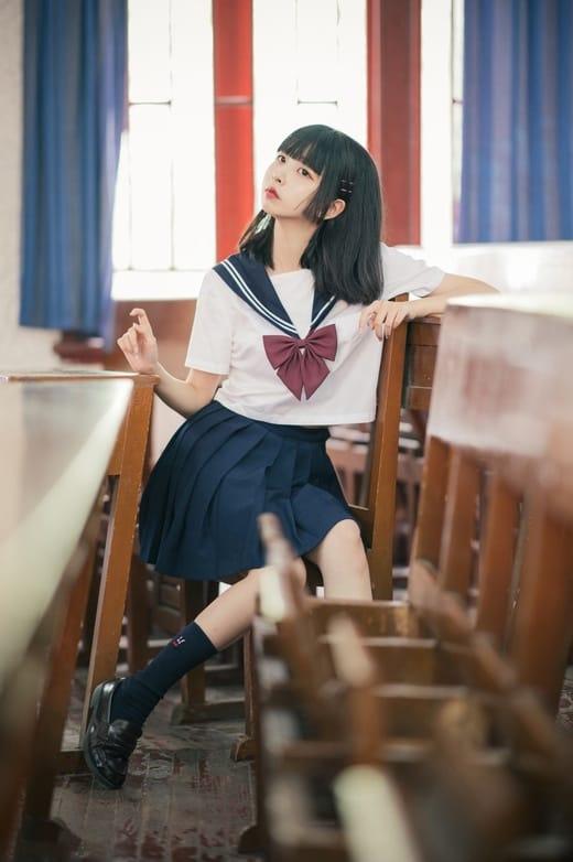 [喵糖映画]VOL.397 课室XUE妹 [22P/148MB]-1