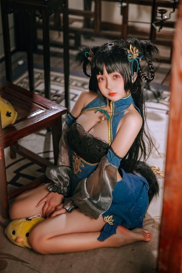 日奈娇 – NO.076 碧蓝航线 大潮旗袍 [25P-206M]
