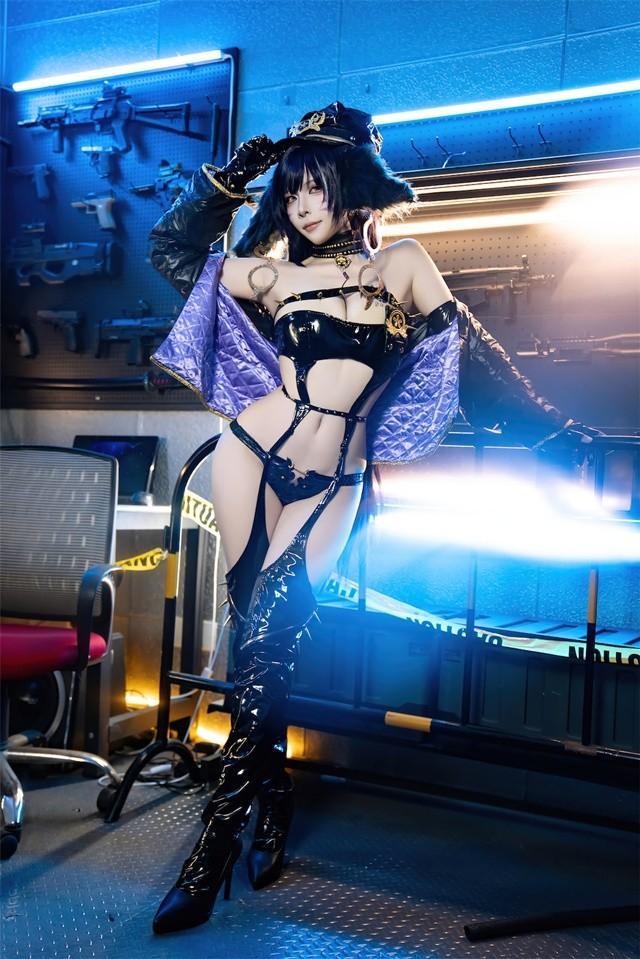 二佐Nisa – NO.201 碧蓝航线 武藏 女警[25P-191MB]-2