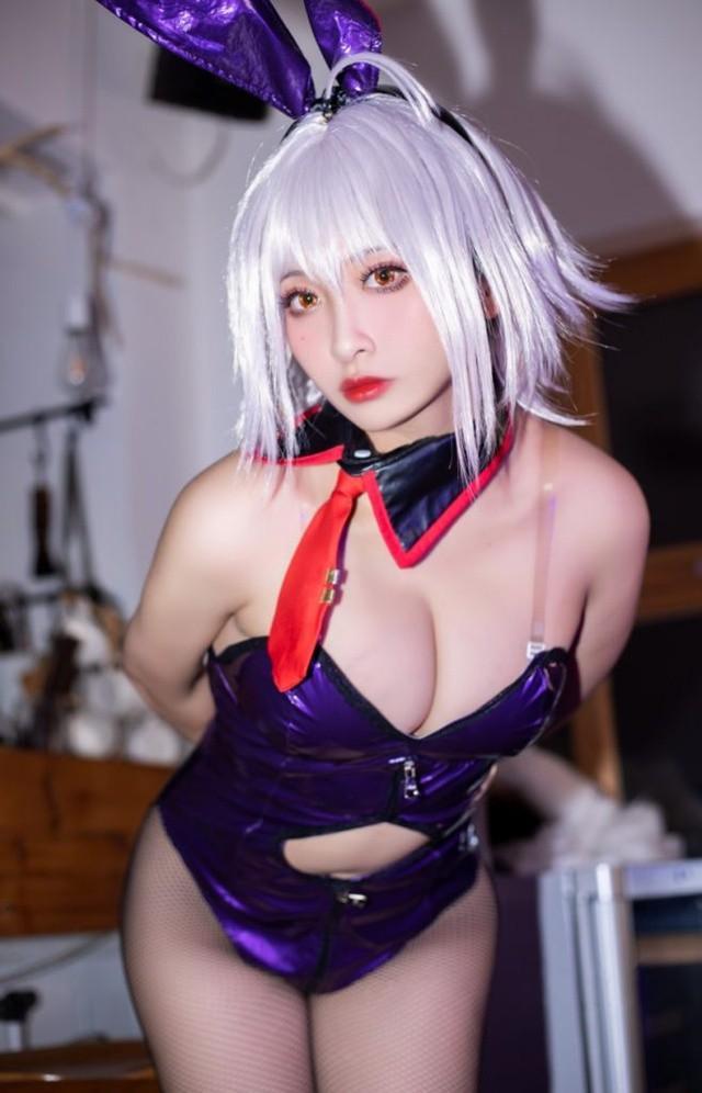 洛璃LoLiSAMA – NO.76 FGO-黑贞兔子[42P1V-750MB]-1