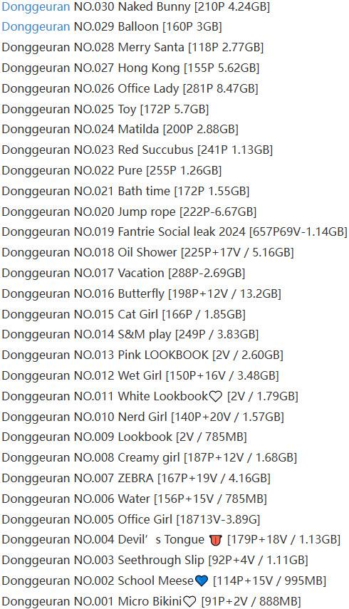 Donggeura – 写真图片合集【持续更新中】-2 Donggeura – 写真图片合集【持续更新中】-2