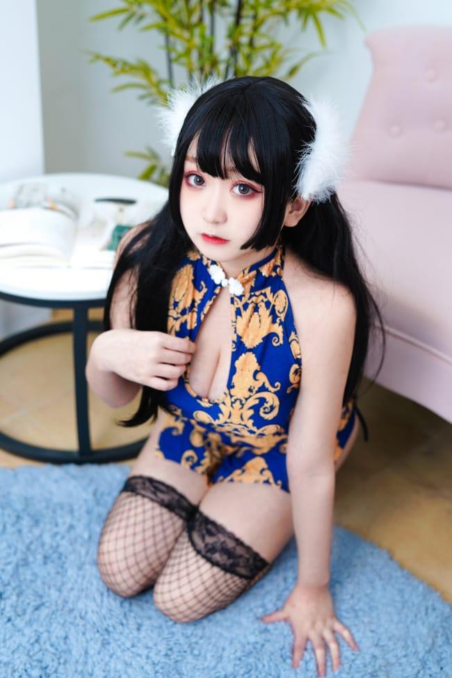 恩田直幸 – NO.17蓝色旗袍[52P-1.06GB]