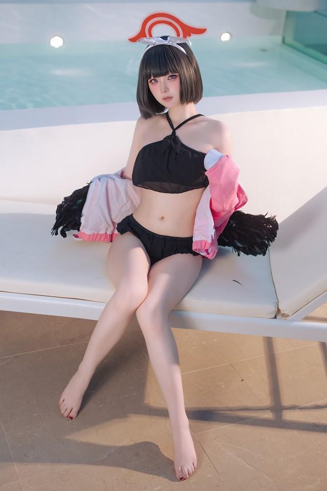 屿鱼 – NO.091 蔚蓝档案 静山真白泳装[30P-219MB]