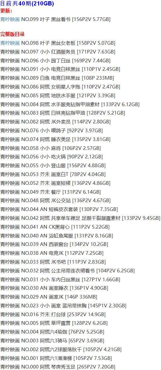 青柠映画 – 写真图片合集【持续更新中】-1 青柠映画 – 写真图片合集【持续更新中】-1